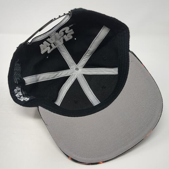 Star Wars Snapback Cap Black One Size Adjustable Embroidered Vented Holes - Picture 7 of 9